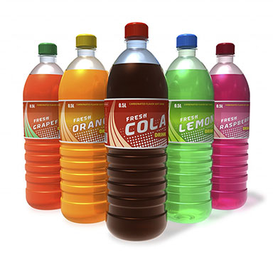 Various sodas of different colors demonstrating the British Dental Health Foundation believes soda is bad for your teeth and is calling for a soda tax